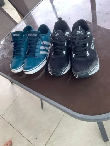 2 Pares de Tenis Originais Adidas e Everlast