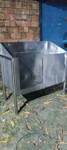 banheira inox para pet shop 
