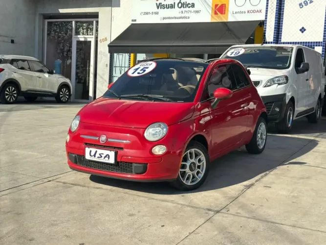 Fiat 500 Cabrio/ Coupe Gucci/flex 1.4 Aut. 2015