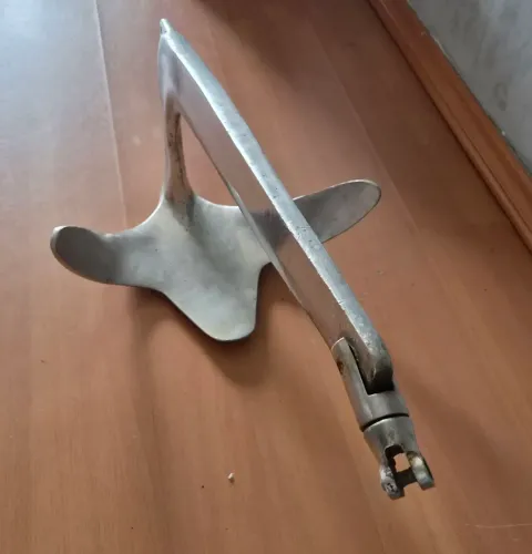Ancora 12kg em inox com destorcedor