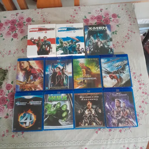 Filmes Marvel Blu-ray 