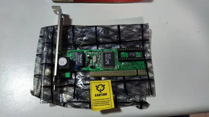 Placa de Rede PCI 10/100 Encore ENL832-TX-RENT Realtek RTL8139D na Caixa - PC Retrô