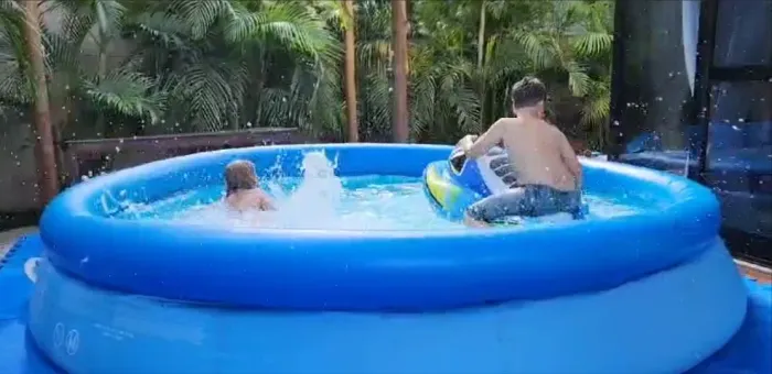 Piscina Inflável Intex Easy Set + Filtro e Acessórios