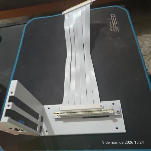 Adaptador Cabo Extensor Riser Flexível Pci-e 30cm