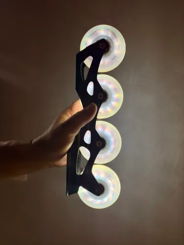 Base patins rollerblade Led 80mm