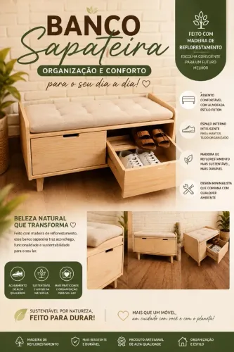 Banco sapateira