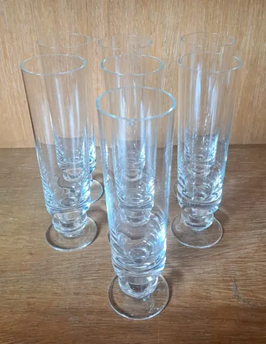 Taças de Champagne em cristal