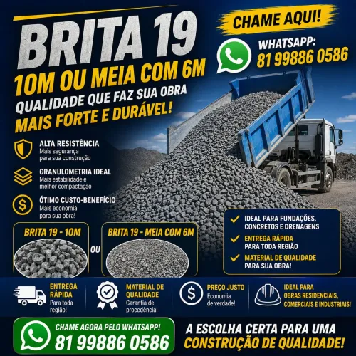 Areia / Brita / Tijolos !!