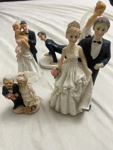 Decoração para bolo casamento