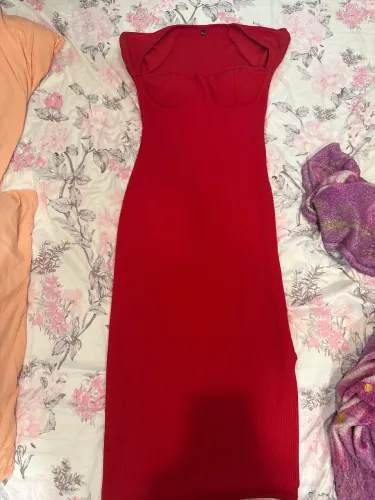 Vestido elegante vermelho 
