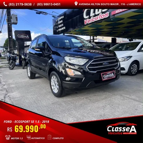 Ford Ecosport SE 1.5 12V Flex 5P Aut. 2018