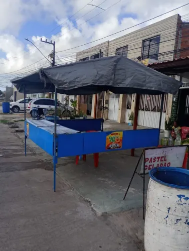 Vende barraca com balcão