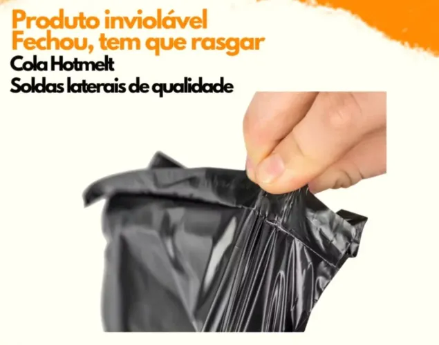 Saco Plástico Embalagem Correios Ecommerce 15x20 + 18x12