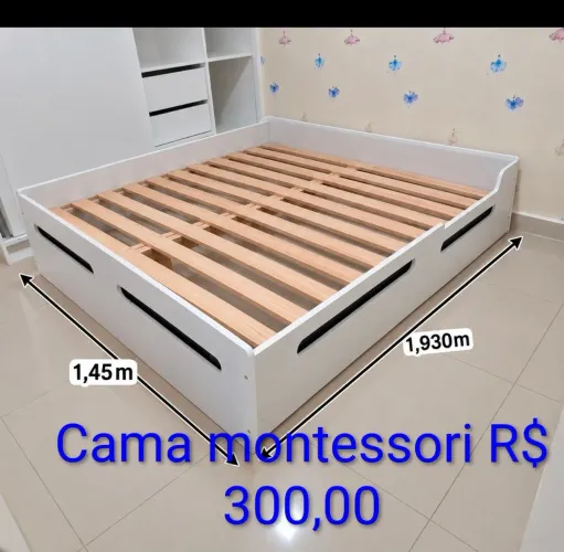 Cama montessori Casal ( Retirar em SCS)