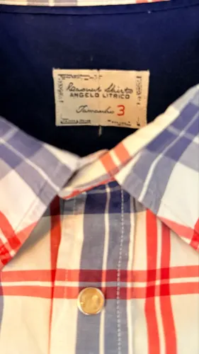 Camisa social xadrez TAM G