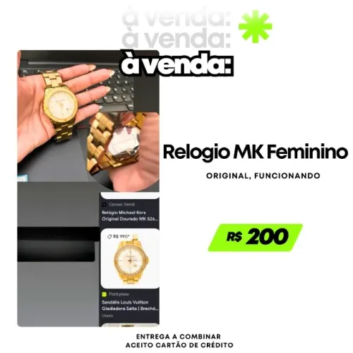 Relogio Original Michael Kors Feminino