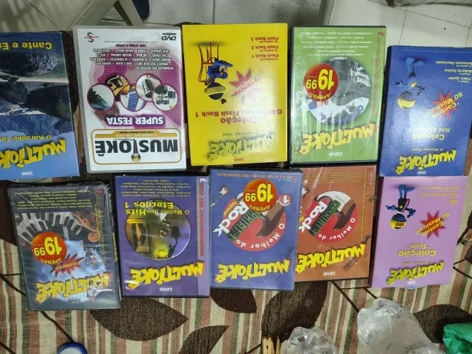 Dvd videoke diversos
