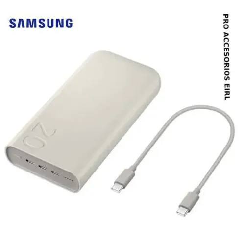 Carregador Portátil Power Bank Samsung 20000mah (Original e Lacrado)