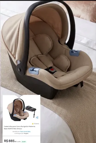 Bebê conforto materna burigotto 