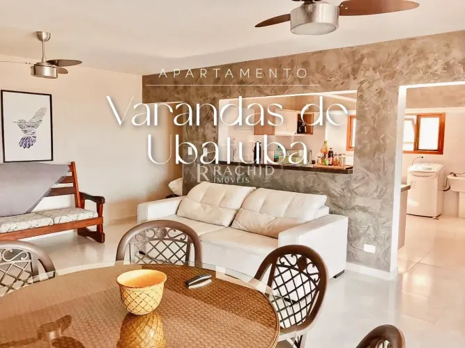 Apartamento Mobiliado à Venda  Condomínio Varandas de Ubatuba em Ubatuba - SP