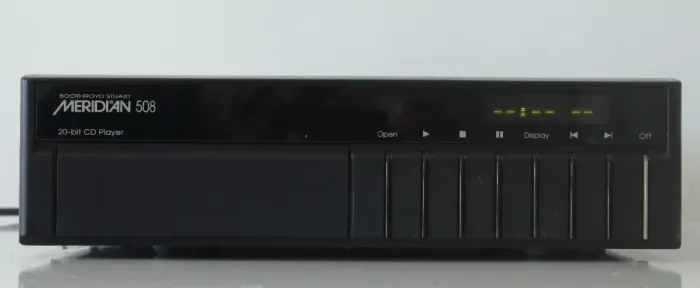 CD Player Meridian 508 20-Bit Original - Raridade High-End (Para Reparo/Colecionador)
