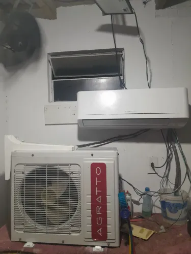 Barbada ar condicionado 9btus com instalação 