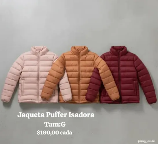Jaqueta Puffer Isadora