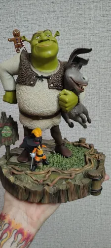 Shrek Iron Studios deluxe