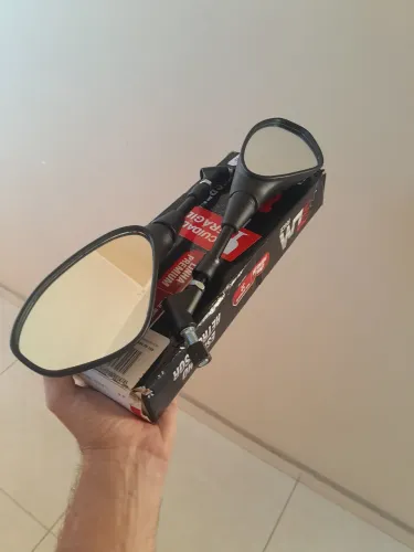 Retrovisor moto Yamaha rosca inversa giro 360°