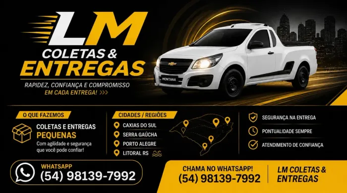 Coletas e entregas