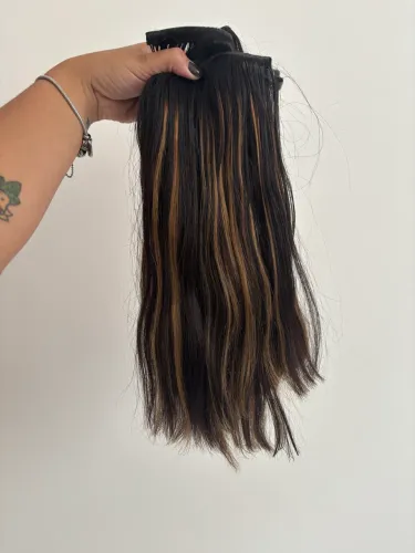 Cabelo Brasileiro - Morena iluminada 