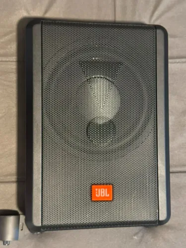 Caixa Amplificada Slim JBL SW8A-MS 400W RMS Sub 8"