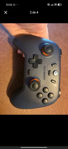 Controle gamesir + case de plástico
