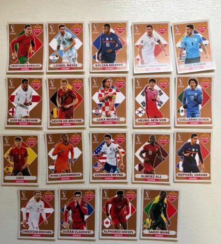 Figurinhas Legends 2022