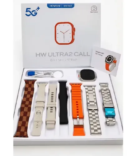 Relógio Smartwatch HW Ultra 2 Call 64gb Androic 5g Gps Wi-f