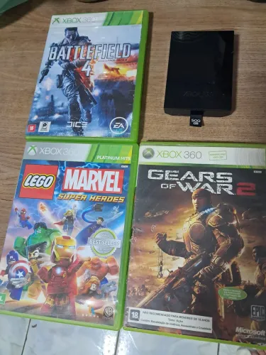 Jogos xbox 360 e HD