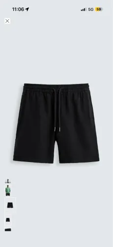 Bermuda Masculina Linho zara