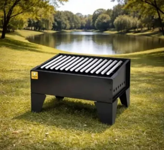 Churrasqueira Mini Parrilla - com refratário