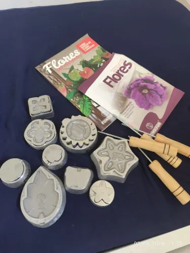 Frizador em ferro fundido para flores EVA