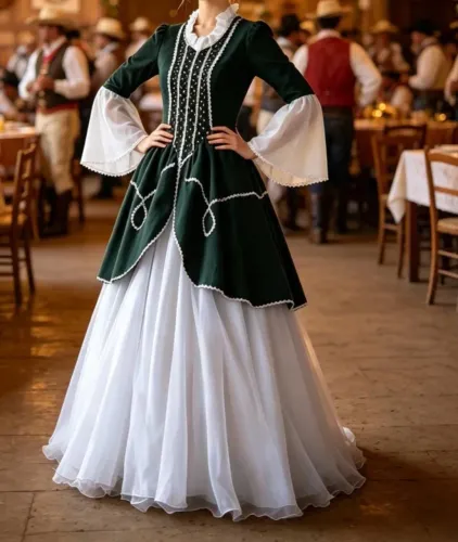 Vestido de prenda