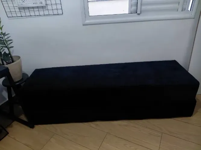 Sofa cama casal sede preto