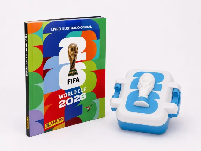 Porta Figurinhas Premium Copa do Mundo 2026