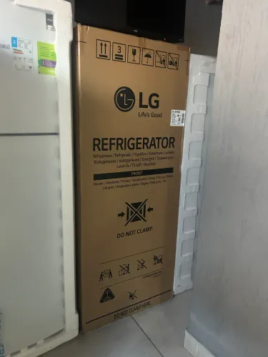 GELADEIRA LG 375 LITROS INVERTER FOSS FREE