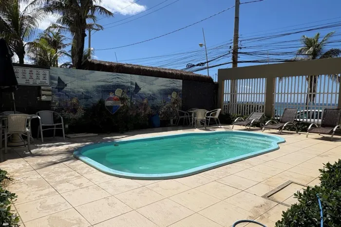 ALUGUEL PRAIA DO FLAMENGO! Duplex com piscina em condomínio