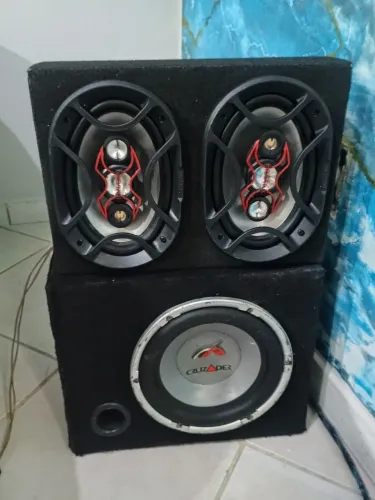 Som automotivo pequeno