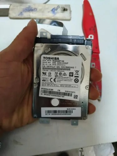 HD Notebook 1TB Toshiba Slim 2.5 SATA 3 MQ04ABF100