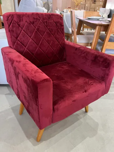 Poltrona Bordô NOVO ULTIMA PEÇA