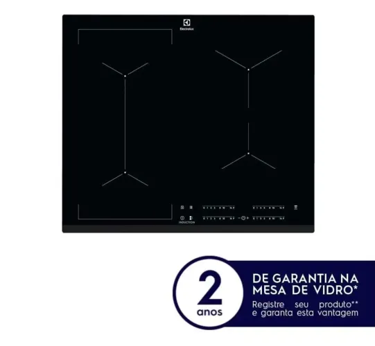 Cooktop de indução 4 bocas