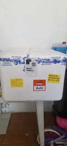 Caixa de isopor de 100L