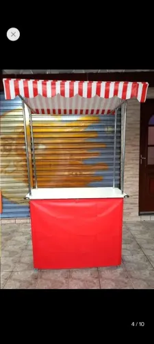 Barraca para festa de algodão doce ou pipoca